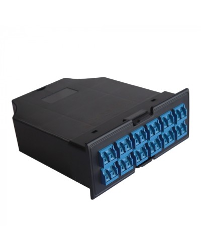 MPO кассета OS2, для LAN-FRM-PP-STP/1U, 24xLC, тип B, черная LANMASTER (LAN-FRM-IN-2MB-24LC/OS2) в Ростове-на-Дону Патч-корды оптические Pintop.ru