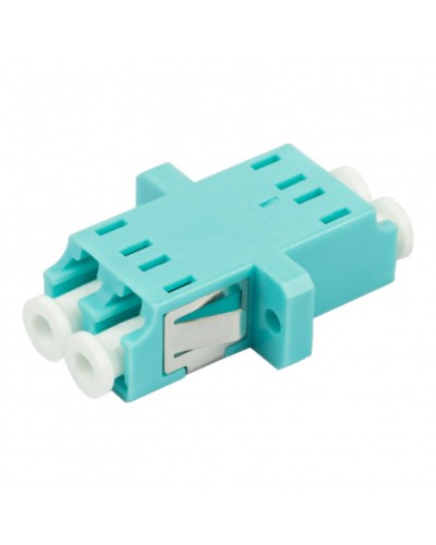Адаптер оптический проходной LC-LC, OM3, дуплекс (duplex), бирюзовый Datarex DR-541123 в Ростове-на-Дону Коммутационные изделия Pintop.ru