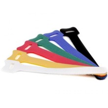 Хомут-липучка 210 мм, красный (20 шт.уп) LANMASTER LAN-VCM210-RD