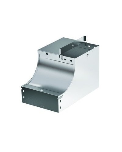 Угол CSSS 90 вертикальный внутр. переходник лев. осн. 400 в комплекте с крепежными элементами и соединительным в Ростове-на-Дону Аксессуары для лотков Pintop.ru