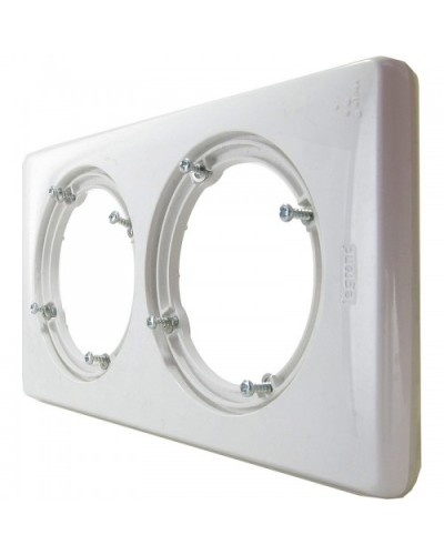 Рамка 2 поста IP44, белая Celiane Legrand 069072 в Ростове-на-Дону Аксессуары для кабель-канала Pintop.ru