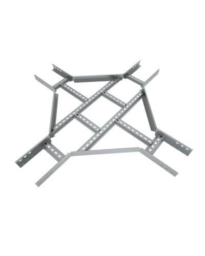 Х-разветвитель лестничный 50х300х1,2 мм КМ-Профиль (LXD50-300-1.2) в Ростове-на-Дону Аксессуары для лотков Pintop.ru