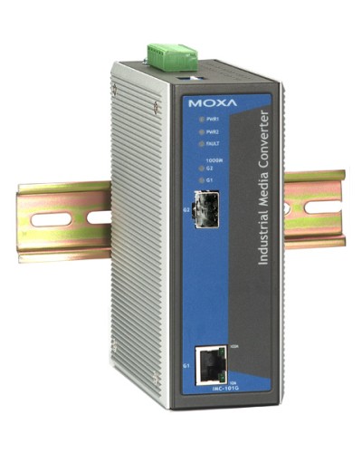 Медиаконвертер Gigabit Ethernet 10/100/1000BaseTX в 1000BaseSX/LX/LHX/ZX Moxa IMC-101G в Ростове-на-Дону Дополнительное оборудование для ОПС Pintop.ru
