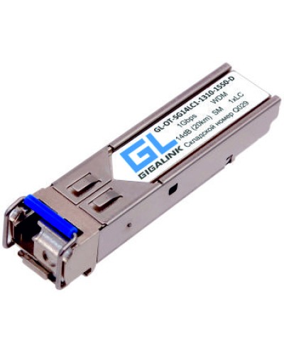 Модуль SFP Gigalink GL-OT-SG14LC1-1310-1550-D в Ростове-на-Дону Модули SFP/XFP/GBIC Pintop.ru