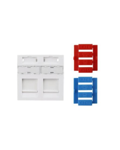 Вставка 45x45 (аналог Mosaic) Hyperline SIP3-2K-M45-45 в Ростове-на-Дону Аксессуары для стоек и шкафов Pintop.ru