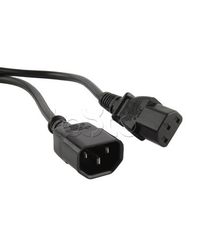 Кабель питания монитор-компьютер Hyperline PWC-IEC13-IEC14-5.0-BK в Ростове-на-Дону Патч-корды и пигтейлы Pintop.ru