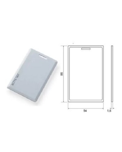 Карта Mifare Clamshell IronLogic IL-05M (num) в Ростове-на-Дону Оптовые идентификаторы Pintop.ru