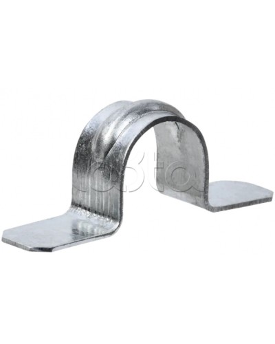 ELASTA Скоба метал. двухлап. для монт. пистол. d=19-20мм IEK (ET-MP40D-SD-019-01-100) в Ростове-на-Дону Держатели, клипсы, скобы Pintop.ru