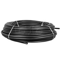 Труба гладкая ПНД жесткая d25 мм (100 м) черная EKF-Plast (tpndg-25)