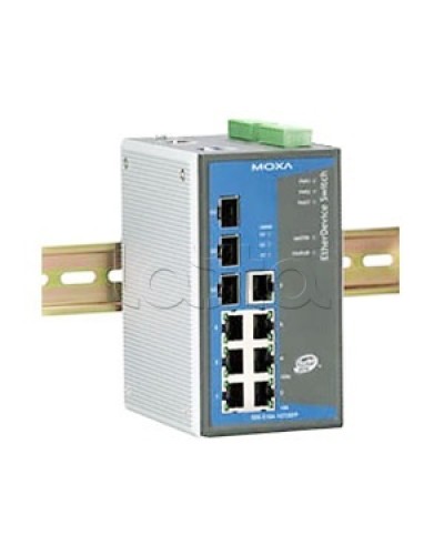 Коммутатор управляемый промышленный 10-портовый Moxa EDS-510A-3SFP в Ростове-на-Дону Коммутаторы Pintop.ru