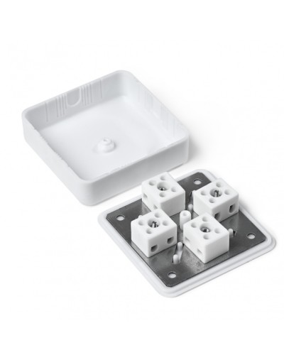 Коробка монтажная огнестойкая пластиковая КМОП IP31 (8к х 2,5мм²) 100х100х30 Пожтехкабель 072-023 в Ростове-на-Дону Распределительные коробки Pintop.ru