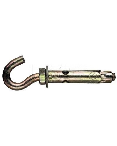 Анкерболт с крюком М10 12х100, (1уп=25шт) Экопласт (47585) в Ростове-на-Дону Крепеж Pintop.ru