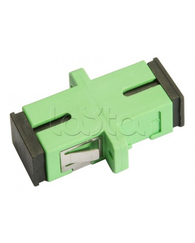 Соединитель проходной SC/APC-SC/APC, SM(для одномодового кабеля), simplex Cabeus SC/APC-SM в Ростове-на-Дону Проходные адаптеры и розетки оптические Pintop.ru