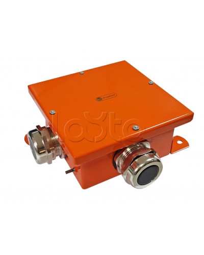 Экопласт SMB165 Коробка металл, огн. E-110,о/п 164х164х65, IP66, 4Р (1,5-6 мм2), оранж. в Ростове-на-Дону Распределительные коробки Pintop.ru