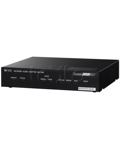 Шлюз передачи аудио, управляющих сигналов через сеть TOA NX-100S W в Ростове-на-Дону Системы оповещения и трансляции TOA Pintop.ru