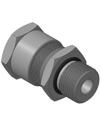 Кабельный ввод с резьбой G1/2 для открытой прокладки кабеля с проходным диаметром d=4-8 мм Спектрон КВН-ЕХЕ-8-Н-G1/2 в Ростове-на-Дону Аксессуары для кабель-канала Pintop.ru