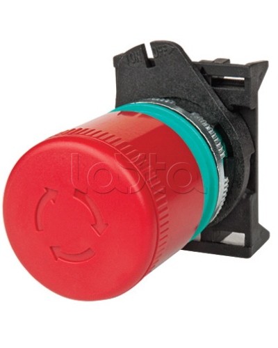 Кнопка аварийная грибовидная поворотная с индикацией д. 60 DKC ABHT1C6S в Ростове-на-Дону Аксессуары для стоек и шкафов Pintop.ru