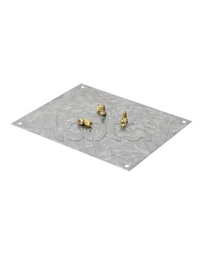 Монтажная пластина из оцинк. стали 133х109 мм, для коробок 154х129 мм DKC (653012) в Ростове-на-Дону Распределительные коробки Pintop.ru