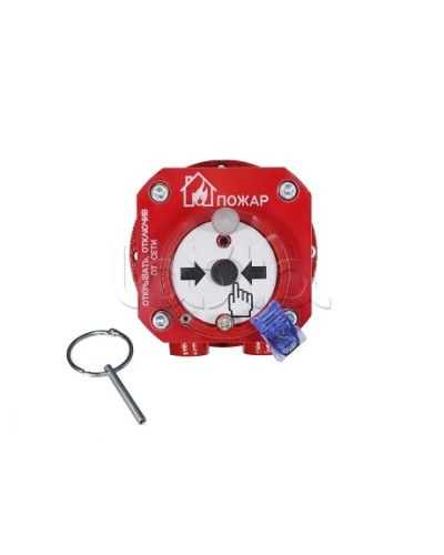 Извещатель пожарный ручной взрывозащищенный Спектрон-512-Exd-Н-ИПР-В-Modbus в Ростове-на-Дону Пожарные извещатели (Ex) Pintop.ru