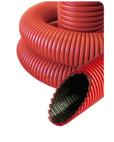 NR090 Гофрированные трубы для прокладки кабеля под землей с протяжкой D90мм (внешн.) (801090) в Ростове-на-Дону Труба гофрированная Pintop.ru