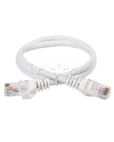 Коммутационный шнур (патч-корд) кат.5E UTP 0,5м белый ITK (PC08-C5EU-05M) в Ростове-на-Дону Патч-корды и пигтейлы Pintop.ru