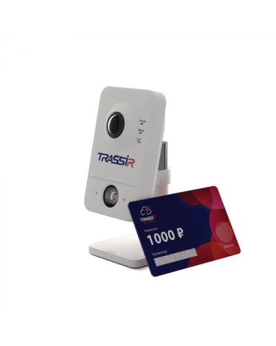 IP-видеокамера компактная DSSL TRASSIR CloudCube1 в Ростове-на-Дону IP-камеры Pintop.ru