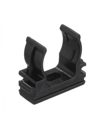 CF20G Держатель (клипса), без галогена, для труб D20мм, цвет чёрный (50 шт/упак) Экопласт (41720-50HF-BL) в Ростове-на-Дону Держатели, клипсы, скобы Pintop.ru