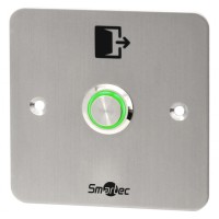 Кнопка выхода металлическая врезная Smartec ST-EX144L