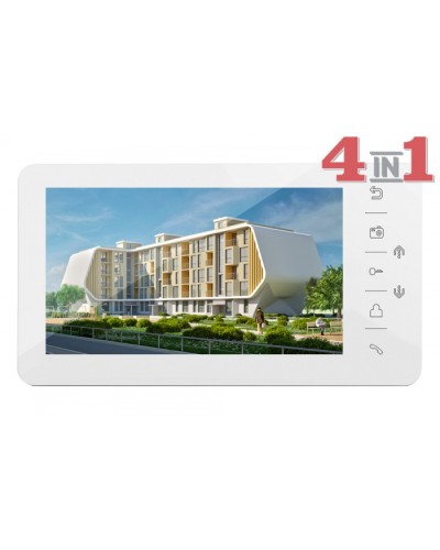 Монитор цветного видеодомофона Tantos Prime HD (White) VZ в Ростове-на-Дону Абонентские видеоустройства Pintop.ru