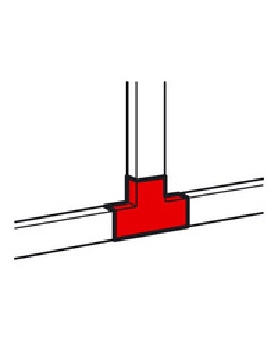 Тройник для кабель-канала METRA 20x12 Legrand (638124) в Ростове-на-Дону Аксессуары для кабель-канала Pintop.ru