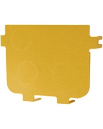 Заглушка оптического лотка торцевая 360 мм, желтая LANMASTER LAN-OT360-ND в Ростове-на-Дону Аксессуары для кабель-канала Pintop.ru