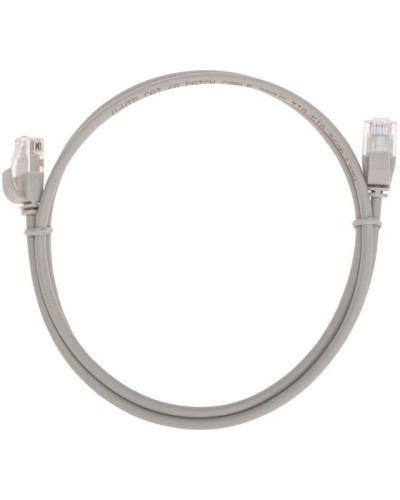 Патч-корд U/UTP, CAT 6A (10G), RJ45-RJ45, 28AWG, LSZH, серый, 1м REXANT 02-0380-1 в Ростове-на-Дону Патчкорды (медные) Pintop.ru
