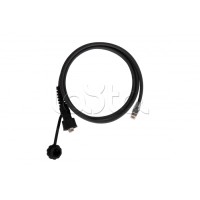 Индустриальный коммутационный шнур NIKOMAX U/UTP 4 пары, переходной, Кат.6 (Класс E), 250МГц, RJ45/8P8C(IP67)-RJ45/8P8C, T568B, многожильный, BC (чистая медь), 24AWG (7х0,195мм), с защитной крышкой, PUR, черный, 5м NIKOMAX (NMC-PC4UE55B-050-IS-TR-BK)