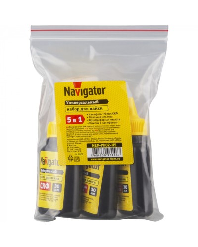 Набор для пайки Navigator 93 146 NEM-Ph02-H5 (5 шт) в Ростове-на-Дону Аксессуары для кабель-канала Pintop.ru