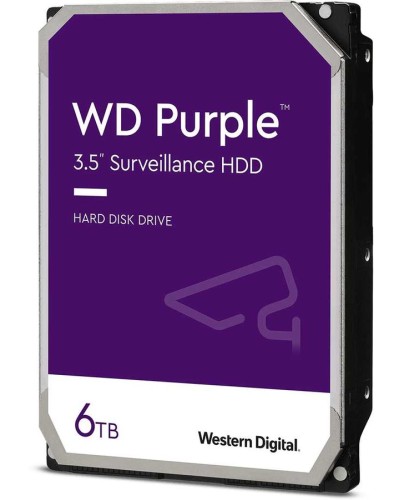 Жесткий диск Western Digital Purple HDD 6 Tb SATA-III 3.5 WD62PURZ в Ростове-на-Дону Жесткие диски (HDD) Pintop.ru