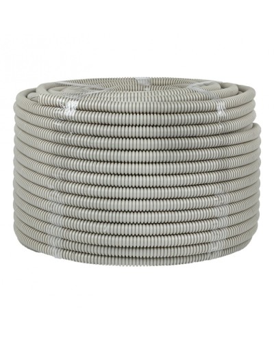 Труба гофр. ПВХ с протяжкой d16 мм (100 м) серая EKF-Plast (tg-z-16) в Ростове-на-Дону Труба гофрированная Pintop.ru