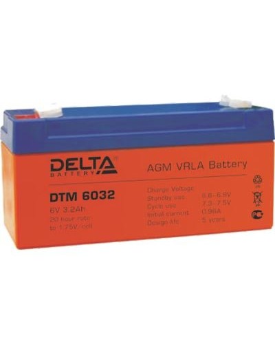 Аккумулятор свинцово-кислотный Delta DTM 6032 в Ростове-на-Дону Электротехническое оборудование Pintop.ru
