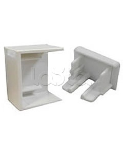 Заглушка для кабель-канала МЕХ, для сечения 40x40, огнестойкость E15-E110 Экопласт 72809-E110 в Ростове-на-Дону Аксессуары для кабель-канала Pintop.ru