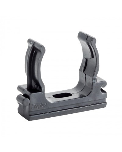 CF32G Держатель (клипса), без галогена, для труб D32мм, цвет чёрный (10шт) Экопласт (41732-10HF-BL) в Ростове-на-Дону Держатели, клипсы, скобы Pintop.ru