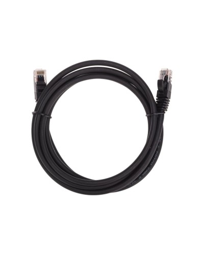 Патч-корд U/UTP, CAT 6, RJ45-RJ45, 26AWG, LSZH, черный, 2м REXANT 02-0292-2 в Ростове-на-Дону Патчкорды (медные) Pintop.ru