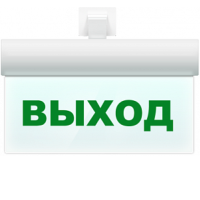 Световое табло ВИСТЛ Молния М-1224-УЛЬТРА "ВЫХОД" (вертикальное крепление)