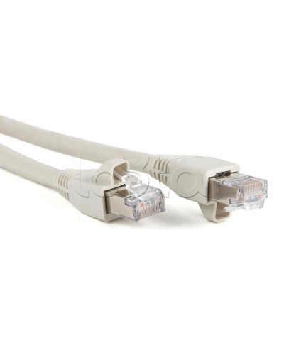Патч-корд RJ45-RJ45, 4 пары, STP, кат.6a, LSZH (2м) Hyperline PC-LPM-STP-RJ45-RJ45-C6a-2M-LSZH-GY в Ростове-на-Дону Патчкорды (медные) Pintop.ru
