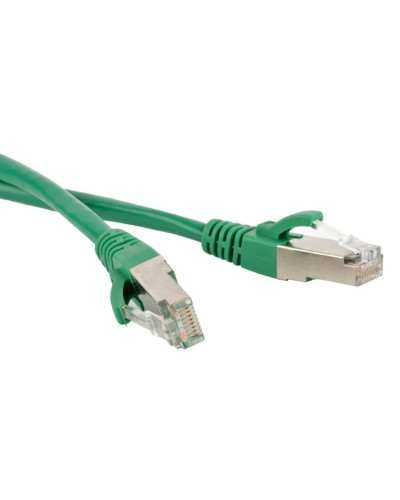 Патч-корд F/UTP Hyperline PC-LPM-STP-RJ45-RJ45-C6-5M-LSZH-GN в Ростове-на-Дону Патчкорды (медные) Pintop.ru