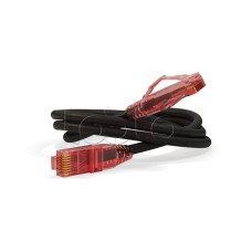 Патч-корд RJ45-RJ45, 4 пары, UTP, кат.5е, LSZH (1,5м) Hyperline PC-LPM-UTP-RJ45-RJ45-C5e-1.5M-LSZH-BK