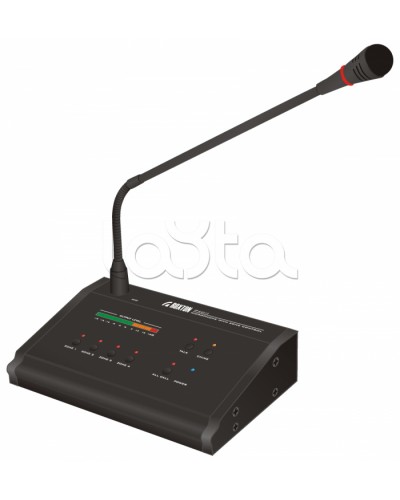 Микрофонная консоль ROXTON IP-A4012 в Ростове-на-Дону Система оповещения и трансляции Roxton Pintop.ru