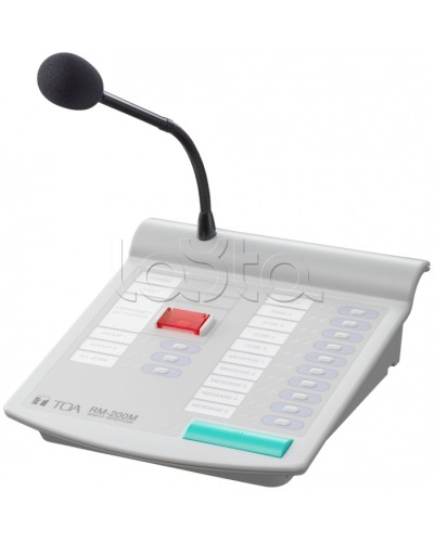 Панель микрофонная TOА RM-200M S в Ростове-на-Дону Системы оповещения и трансляции TOA Pintop.ru