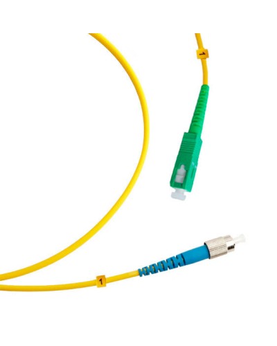 Шнур оптический simplex SC/APC-FC/UPC 9/125 sm 10м LSZH Cabeus FOP(s)-9-SC/APC-FC/UPC-10m в Ростове-на-Дону Патч-корды оптические Pintop.ru