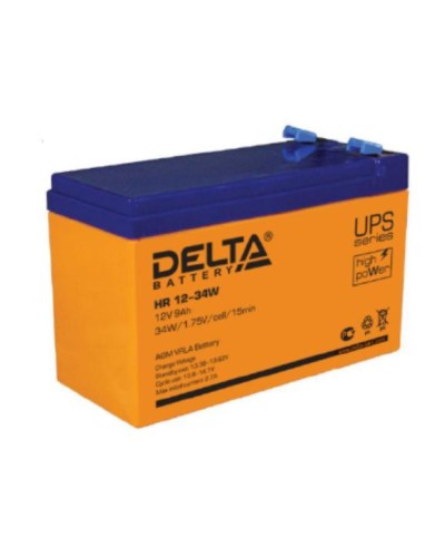 Аккумулятор свинцово-кислотный Delta HR 12-34W в Ростове-на-Дону Электротехническое оборудование Pintop.ru