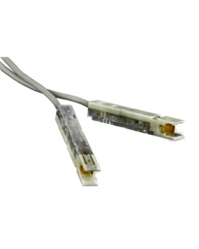 Патч-корд 110 тип - 110 тип, 1 пара, 1 м, серый LANMASTER LAN-P1-P1-1m в Ростове-на-Дону Патч-корды и пигтейлы Pintop.ru