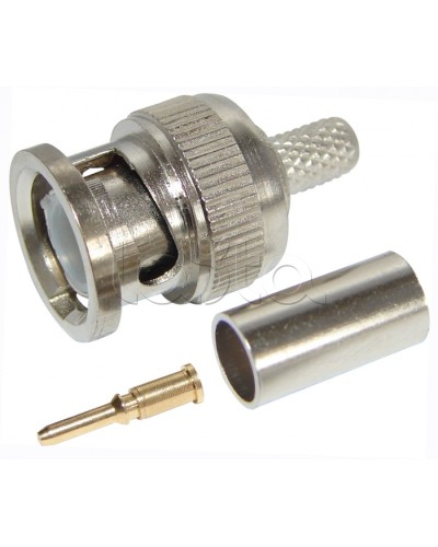 Разъем штекер BNC RG-59 обжим (01-001B) (100шт/уп) REXANT 05-3002 в Ростове-на-Дону Коннекторы Pintop.ru
